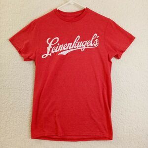 Leinenkugel's Shirt Mens‎ Small Short Sleeve Red